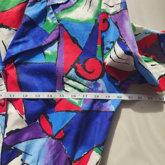 Abstract pattern dress - Picture 7 of 11